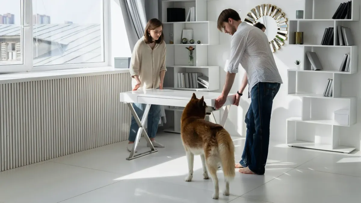 Dog owner home